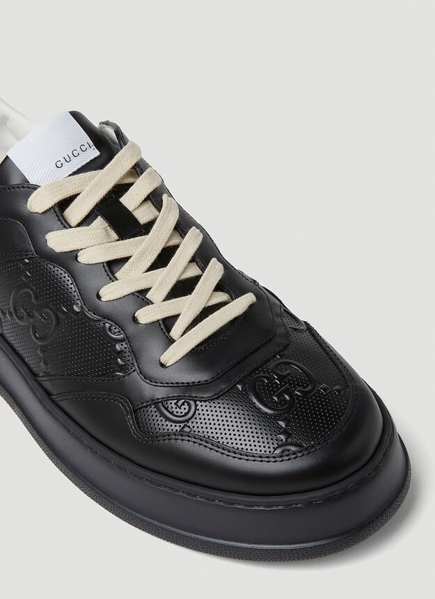 GUCCI ブラックレザー フラットシューズ　37(23.5) IMG_5971_i2ws0PY.JPG