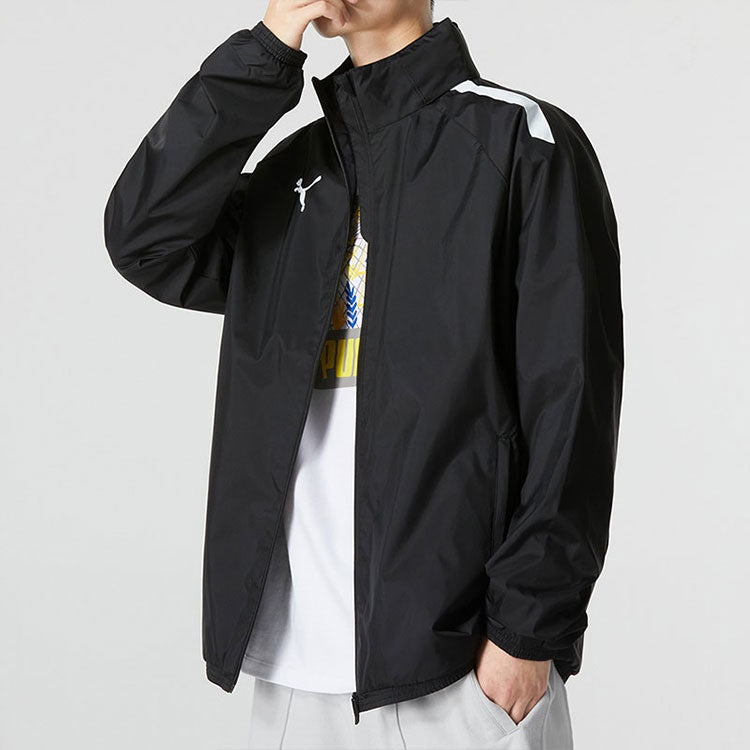 PUMA Team Liga All Weather Jacket Logo 'Black' 657245-03 - 2