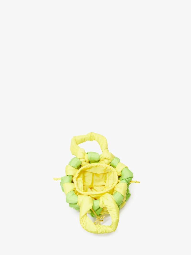 MEDIUM KNOTTED BUCKET TOTE BAG 3