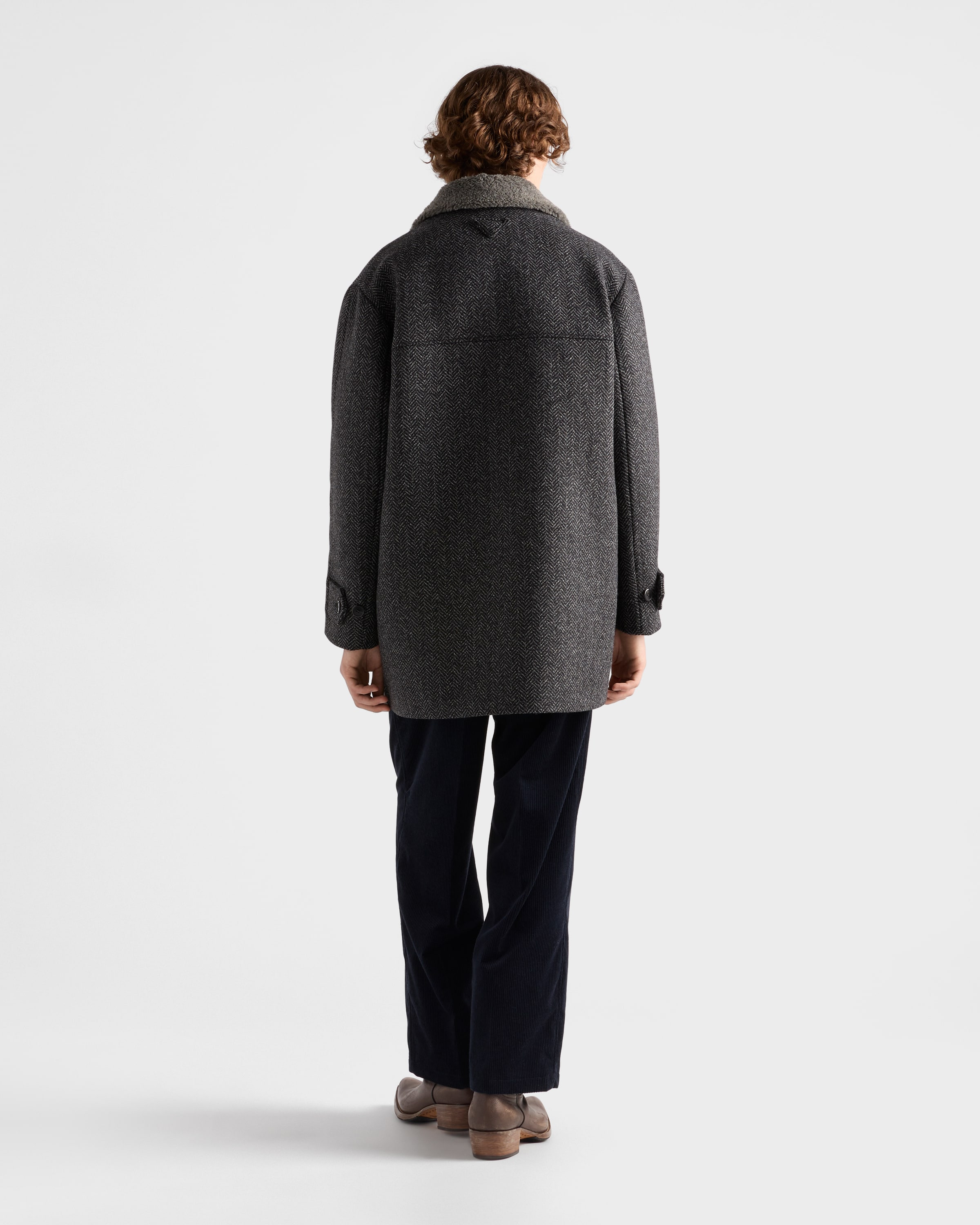Cashmere and cotton corduroy pants - 5