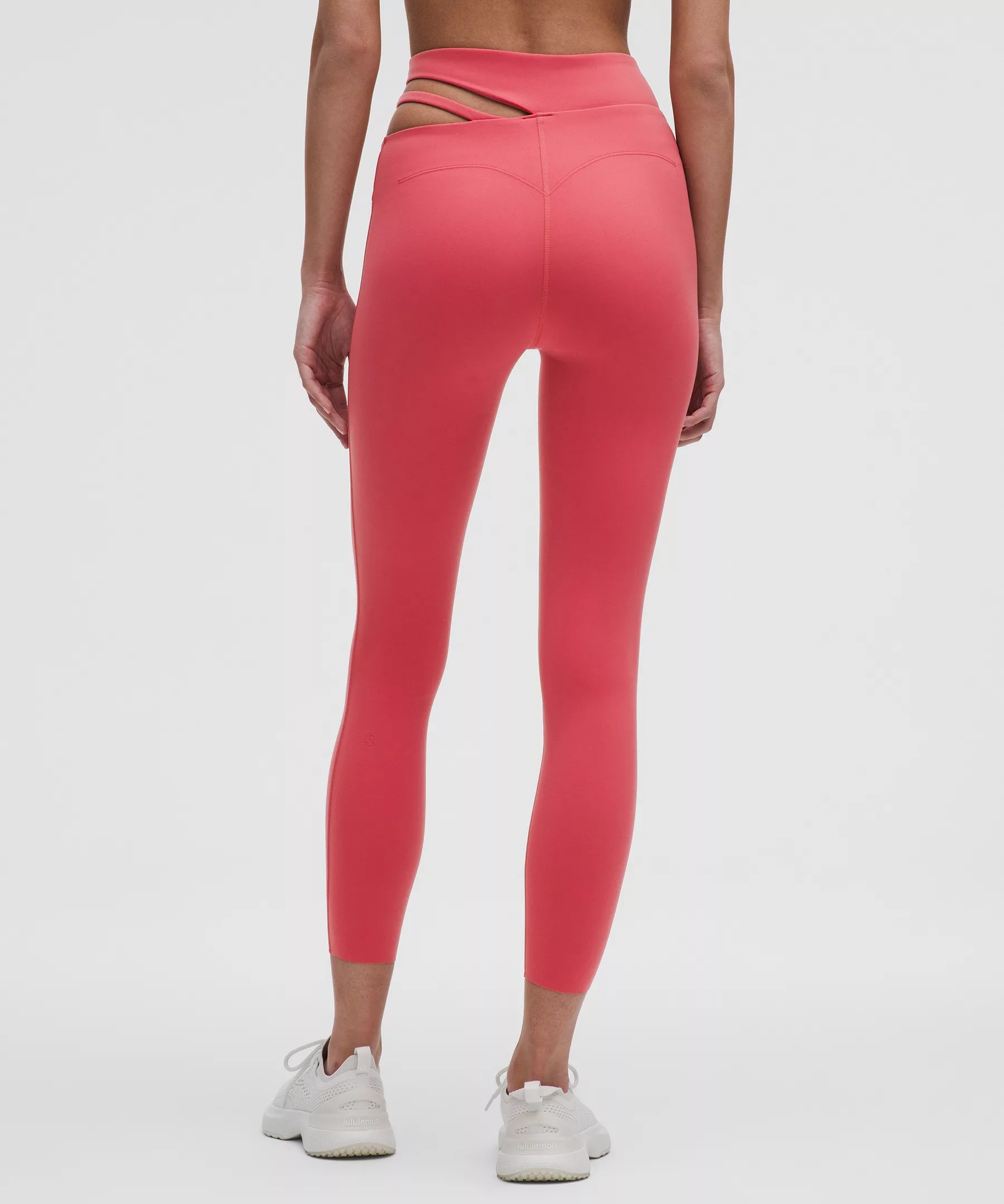 Cut-Out Waist High-Rise Train Tight 25" - 3