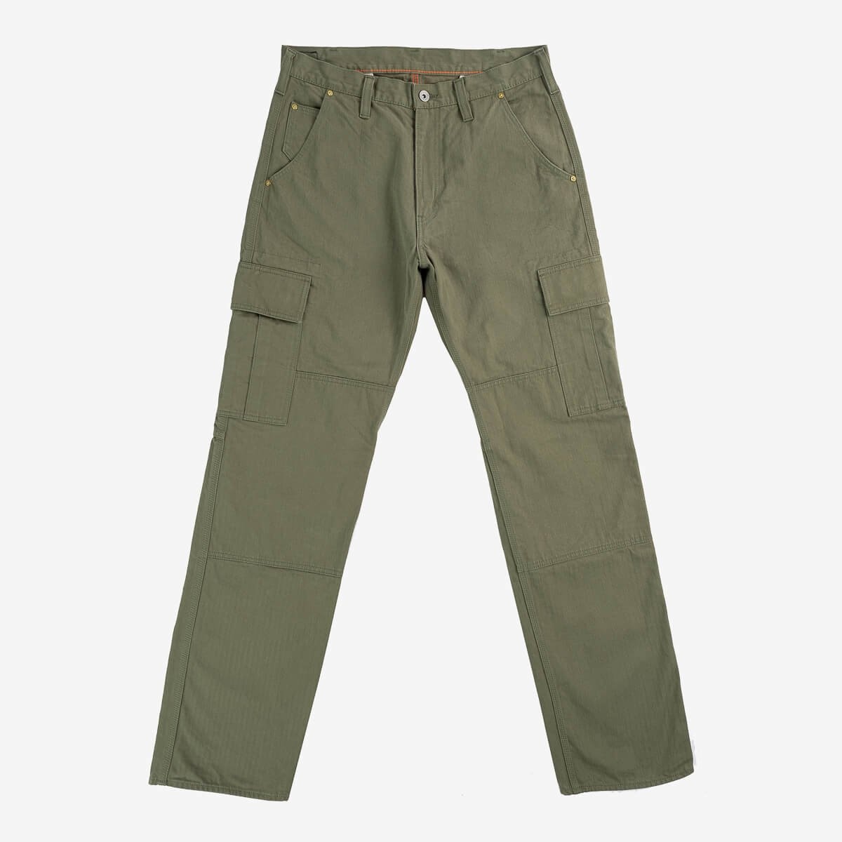 IH-733-ODG 11oz Herringbone Cargo - Olive Drab Green - 1