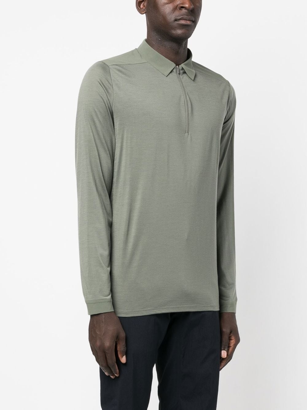 Arc'teryx Veilance Frame zip-front polo shirt | REVERSIBLE