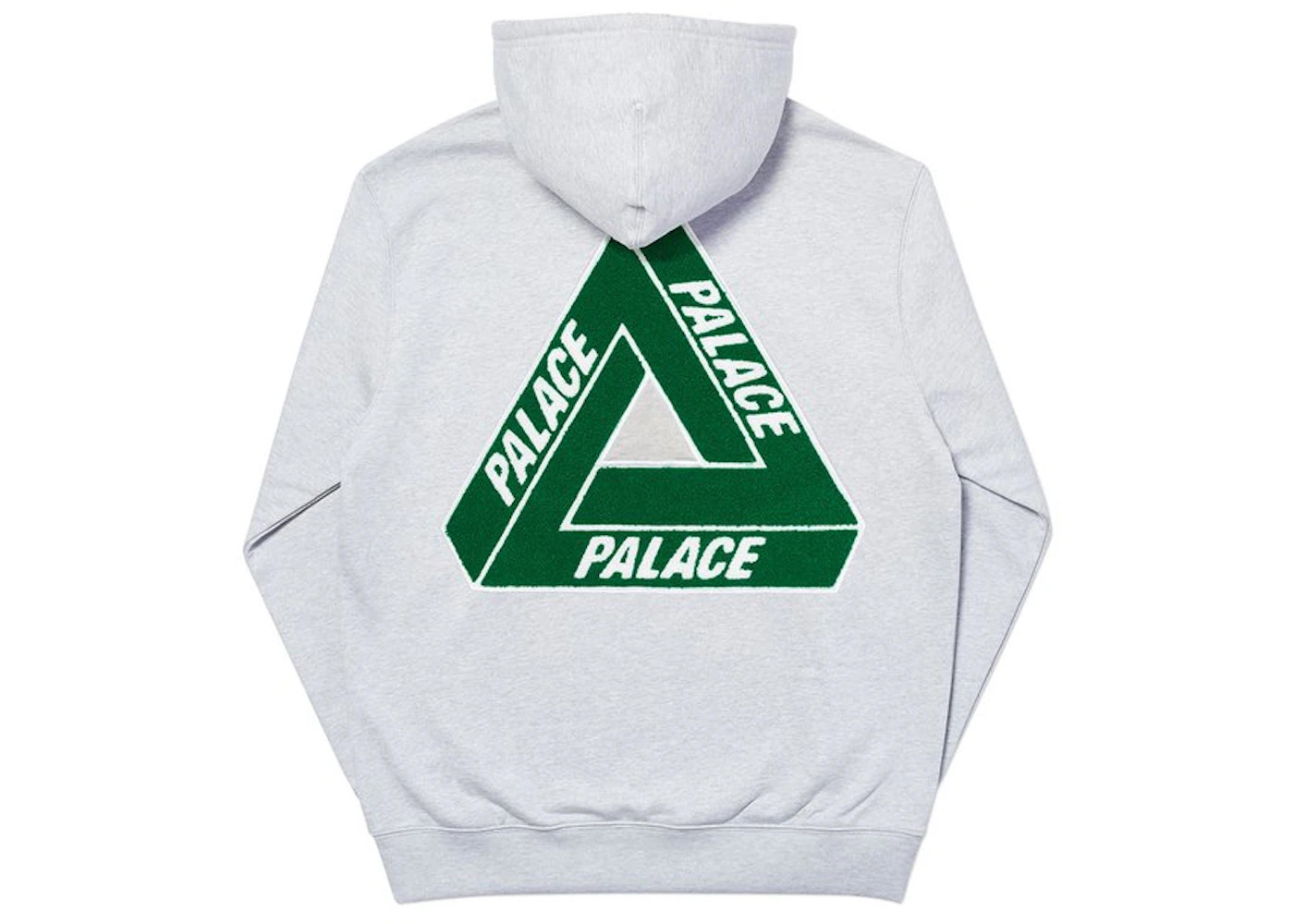 Palace Tri-Chenille Hood Grey Marl - 2
