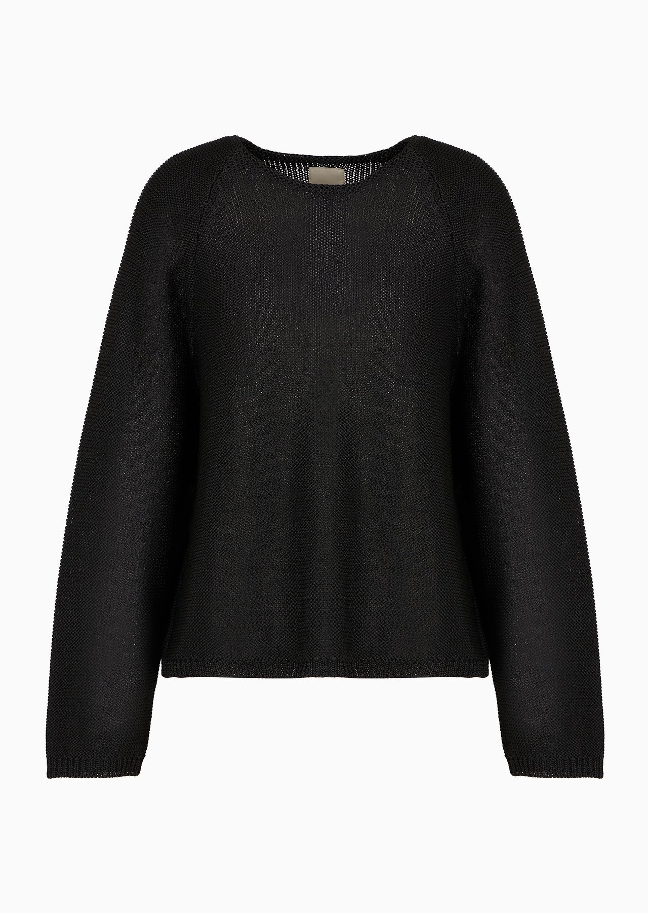 Emporio Armani Sustainability Values Capsule Collection recycled fabric reverse stockinette stitch j - 1