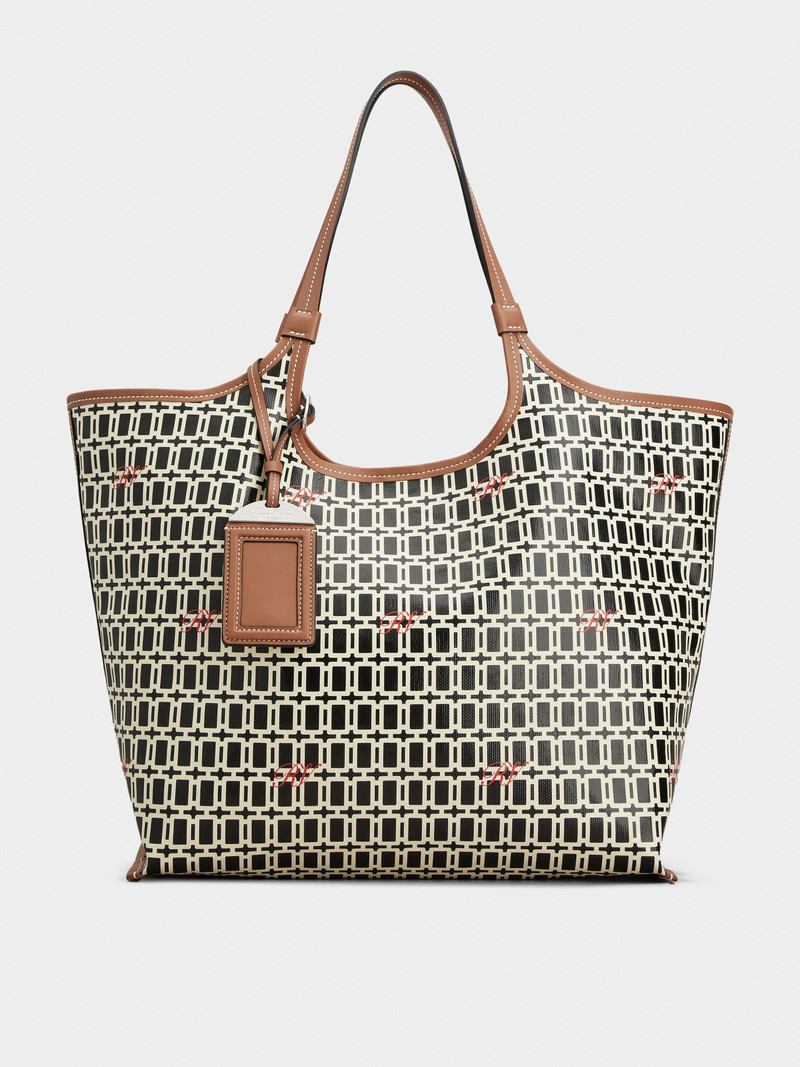 Grand Vivier Medium Shopping Bag in fabric 1