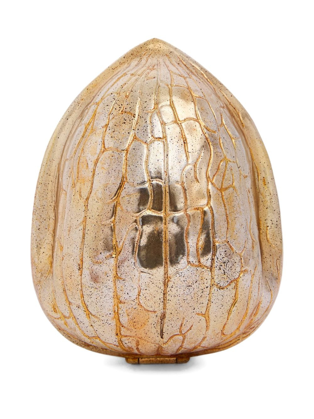 walnut-shell clutch bag - 2