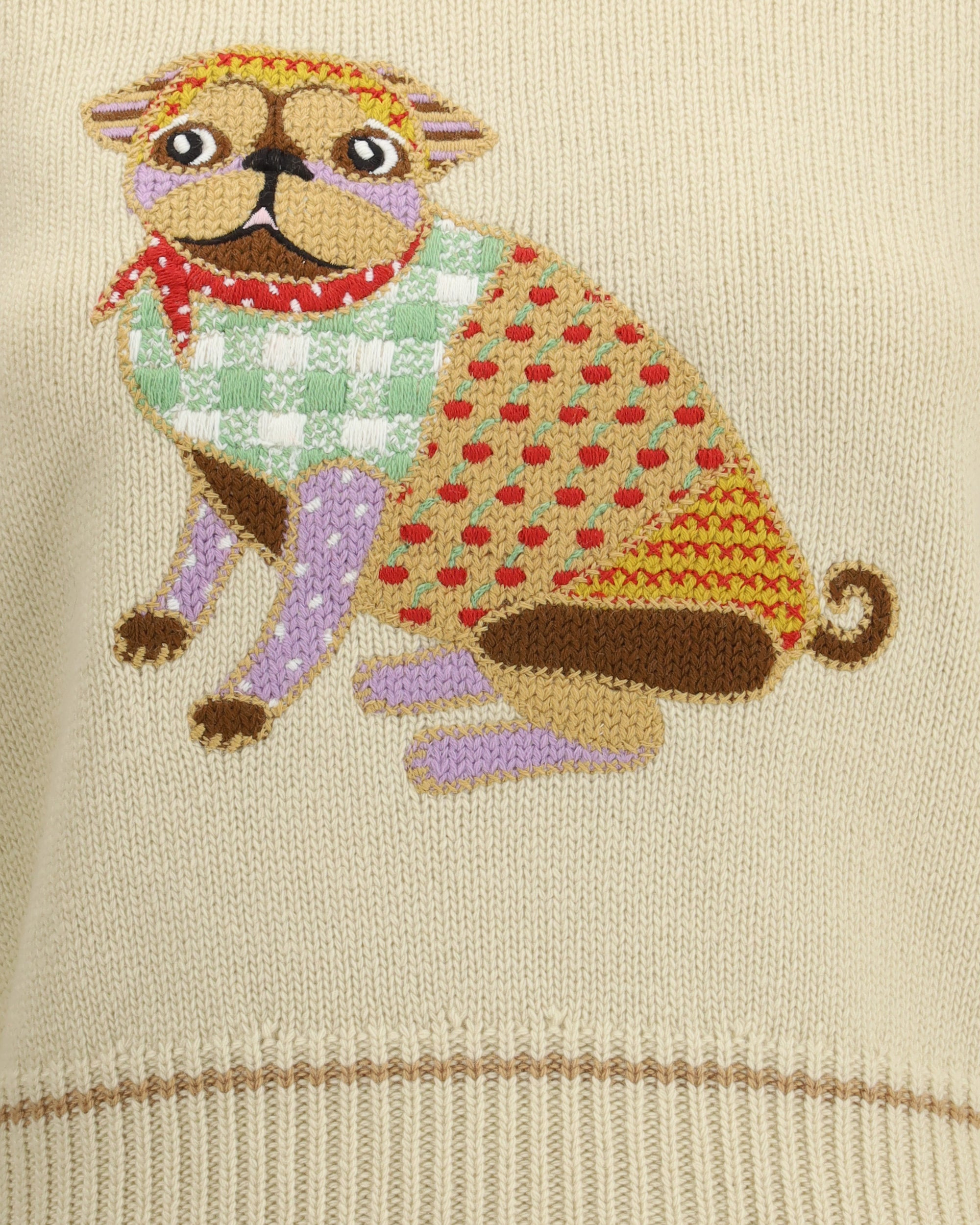 Le Chien de la Maison embroidered Sweater - 3