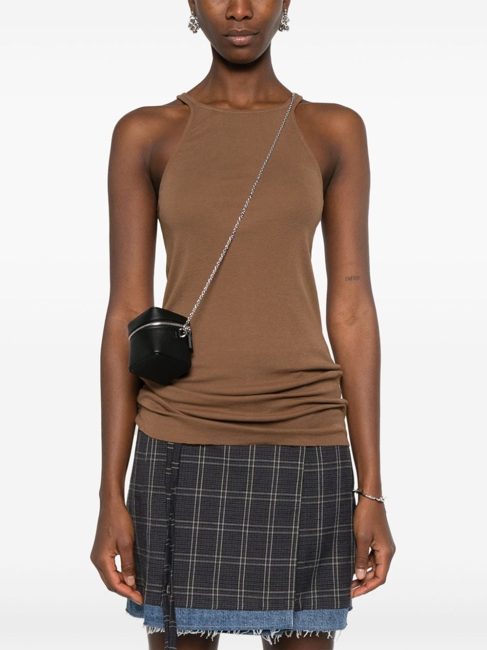 Four-stitch geometric mini bag - 2