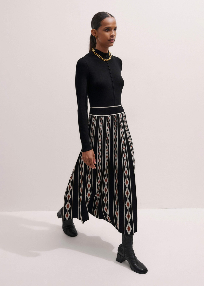 Half Zip Maxi Dress 4