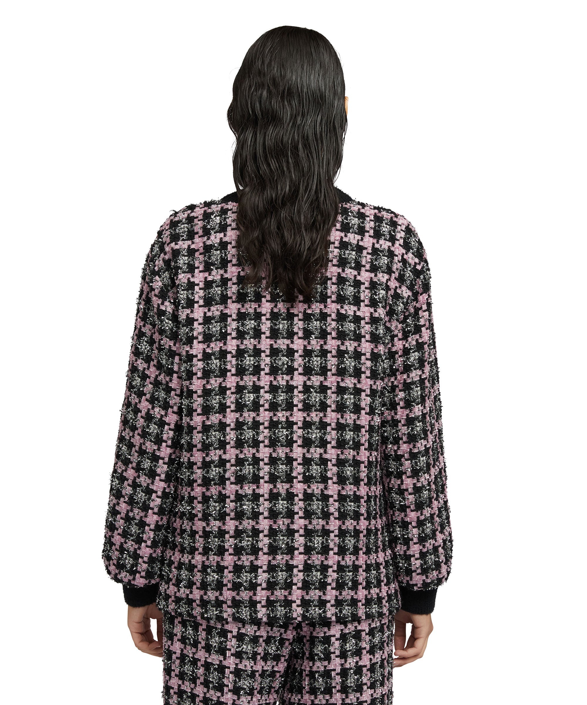 Jacket with "Lurex Check Tweed" motif - 3