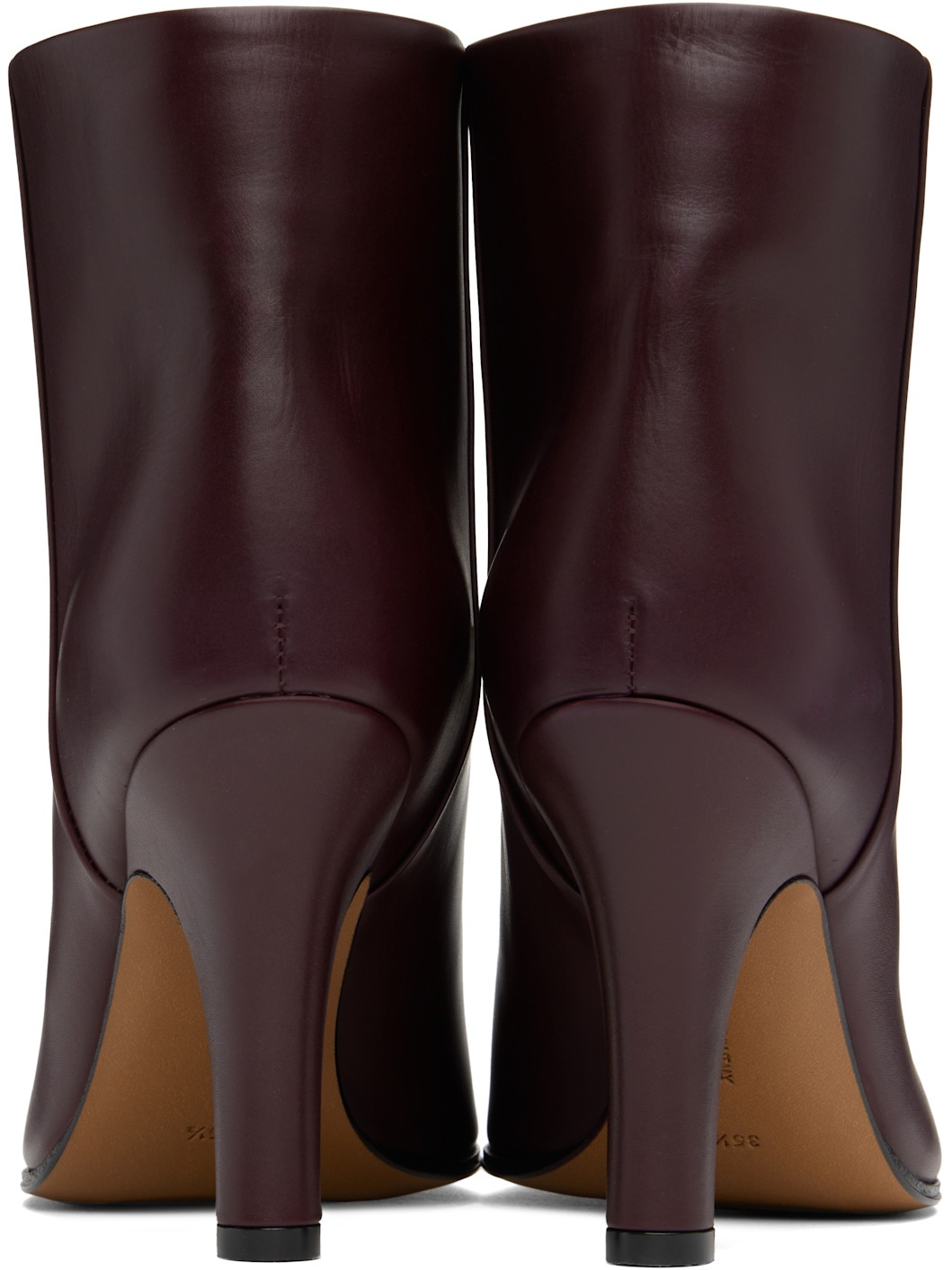 Burgundy Prudens Boots - 2