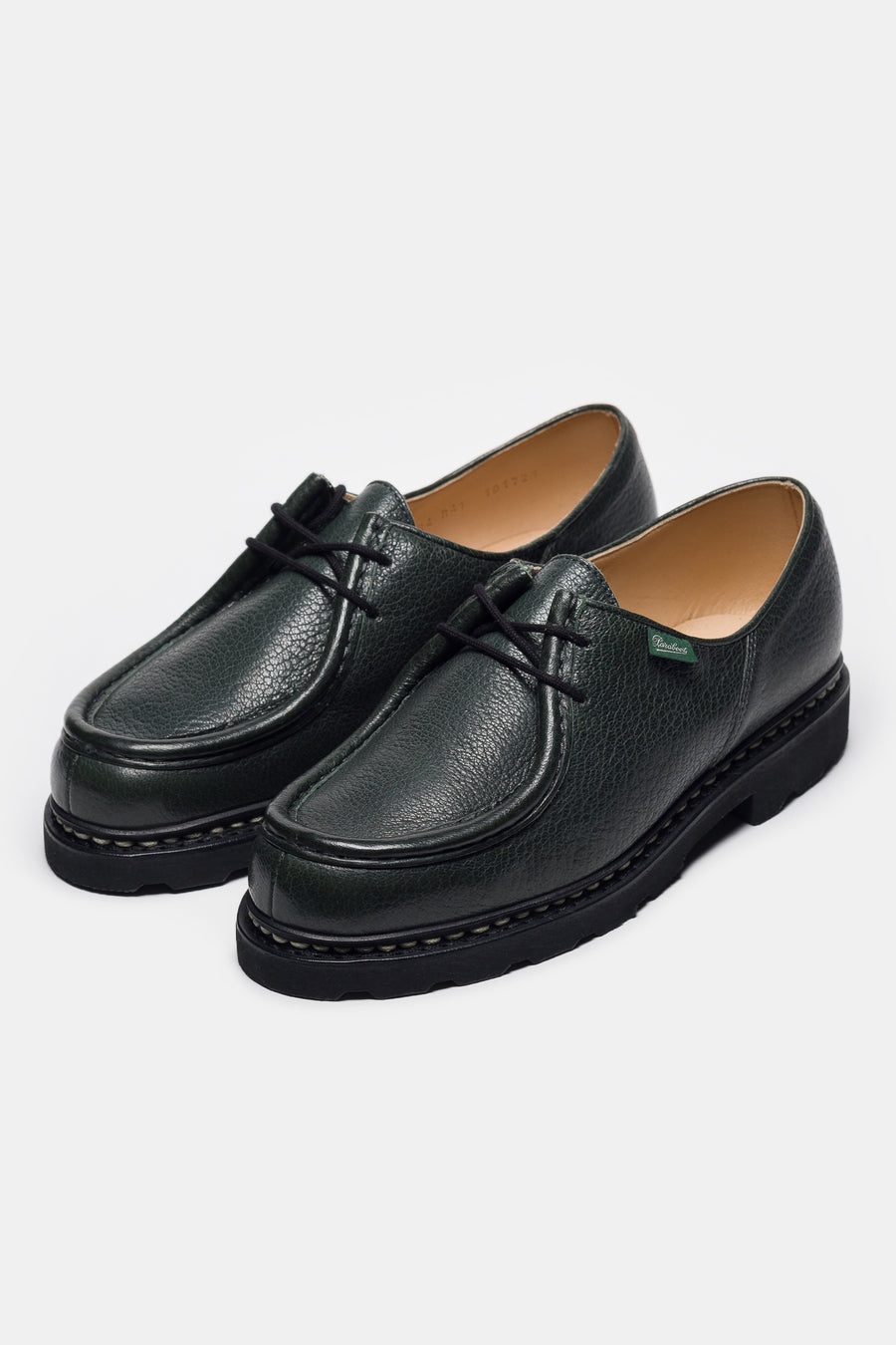 Michael Moc Lace-Up Shoe in Dark Green - 2