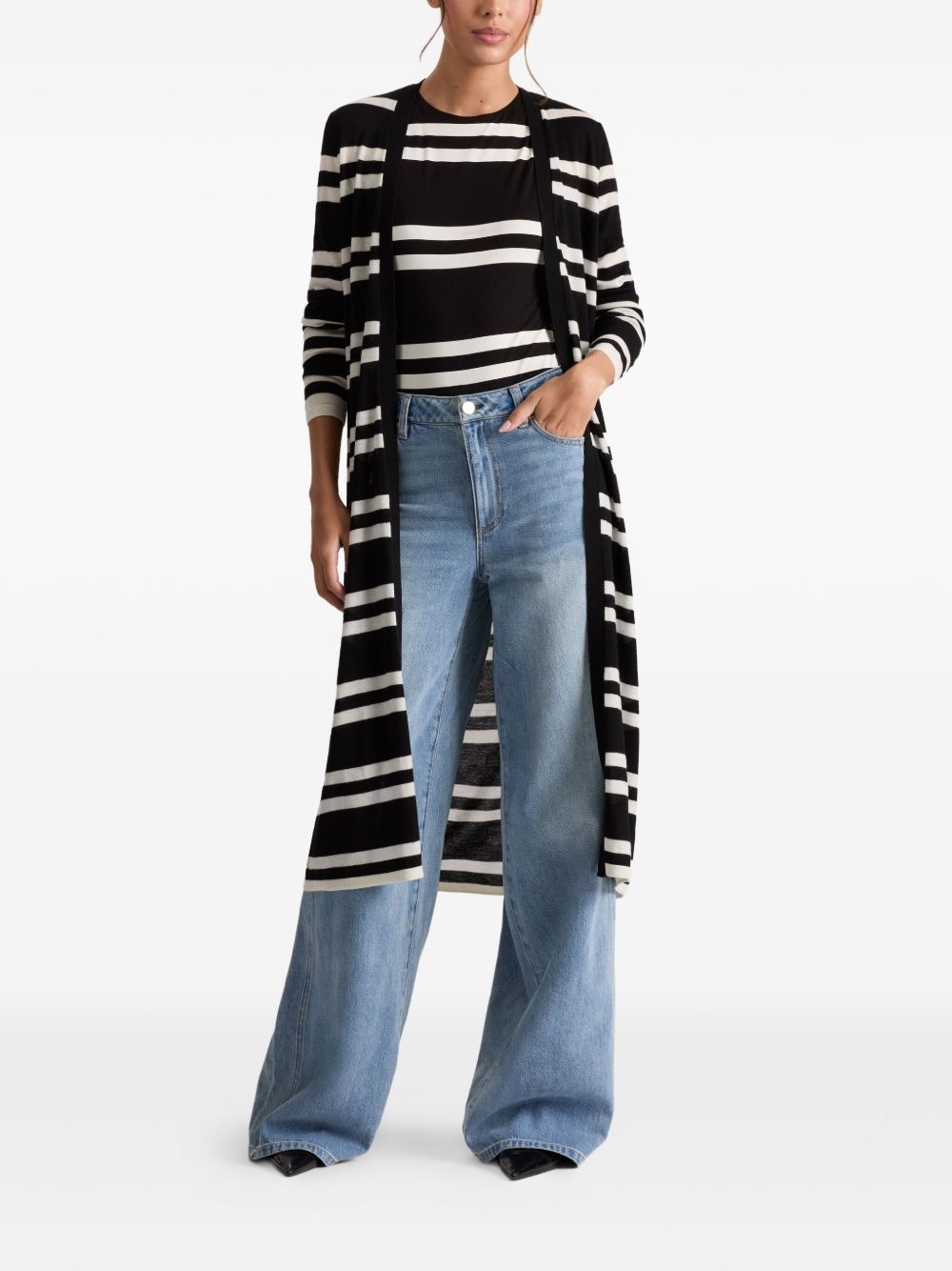Callan striped maxi cardigan - 2