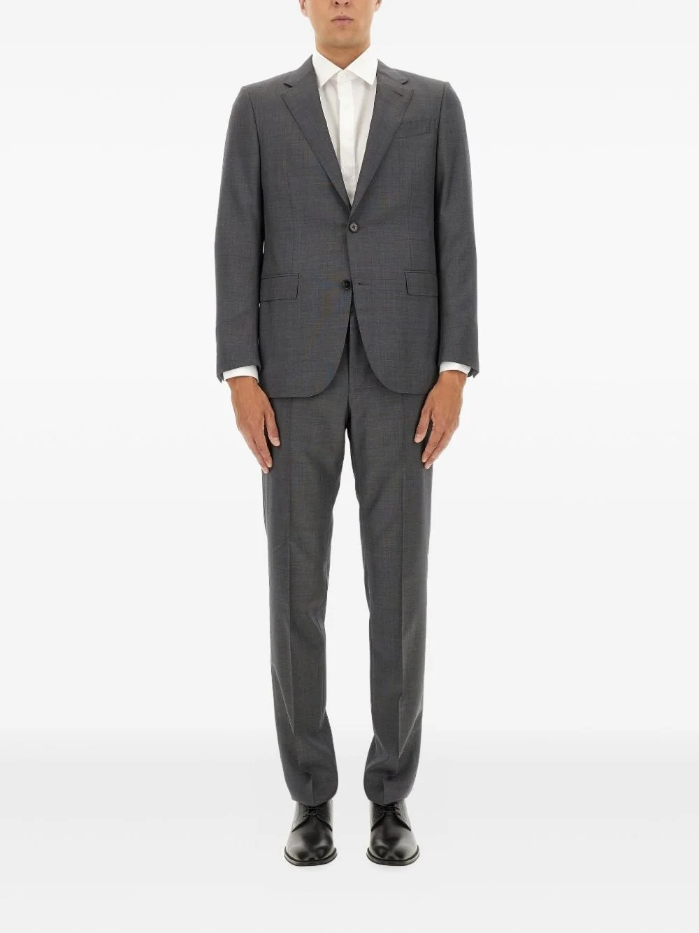 notched lapel suit - 1