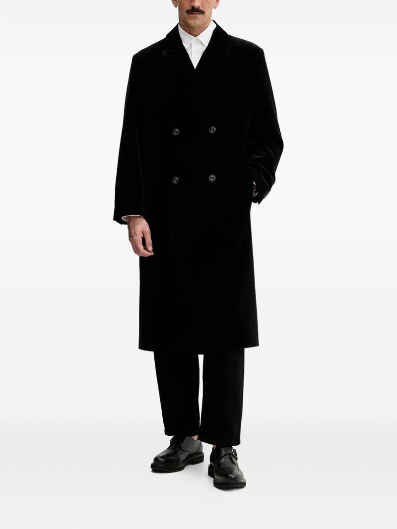 HUGO Menci2541 double-breasted coat outlook