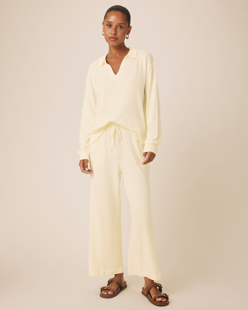 Splendid Supersoft Crop Wide Leg Pant outlook