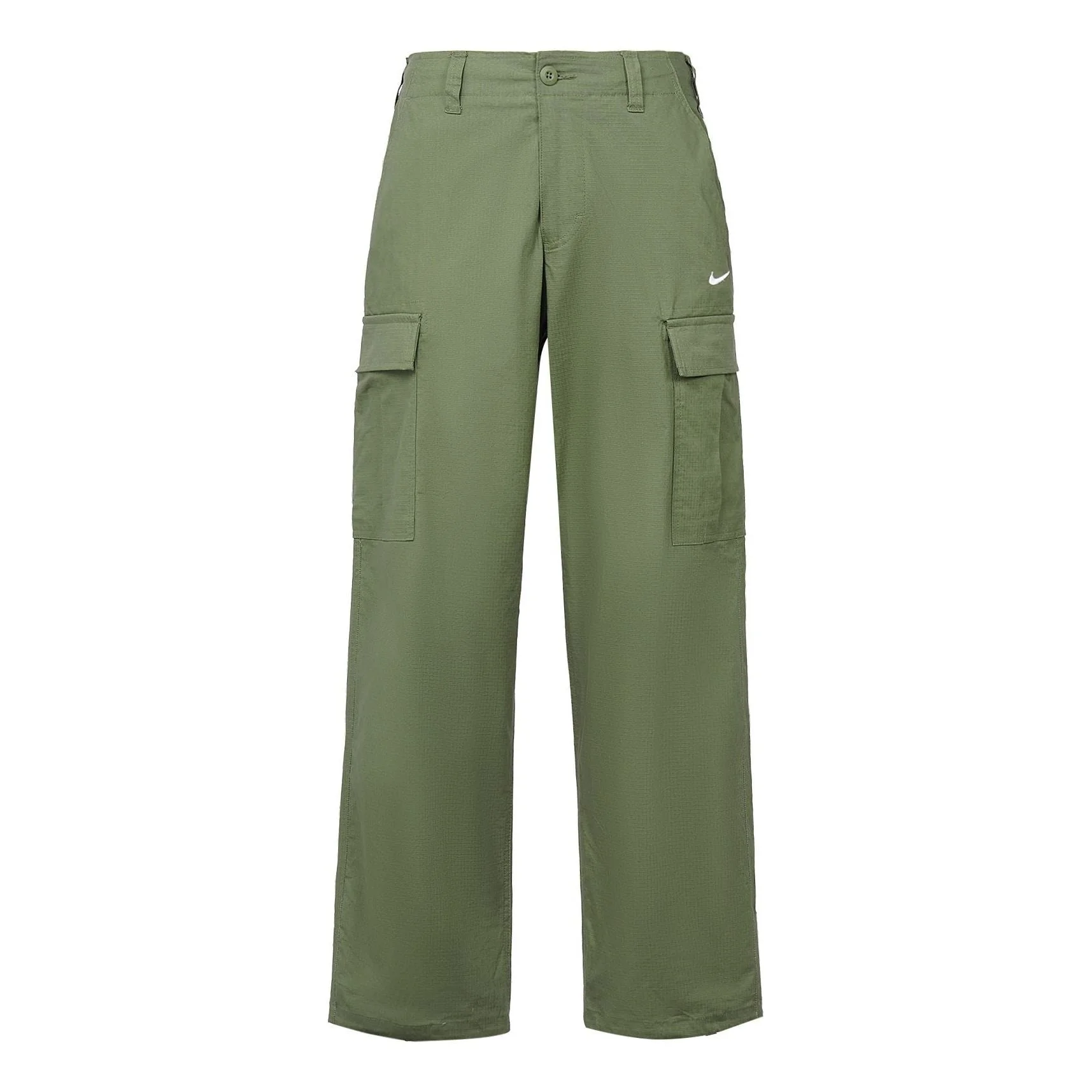 Men's Nike Solid Color Minimalistic Casual Pants/Trousers Olive Green DQ6290-222 - 1