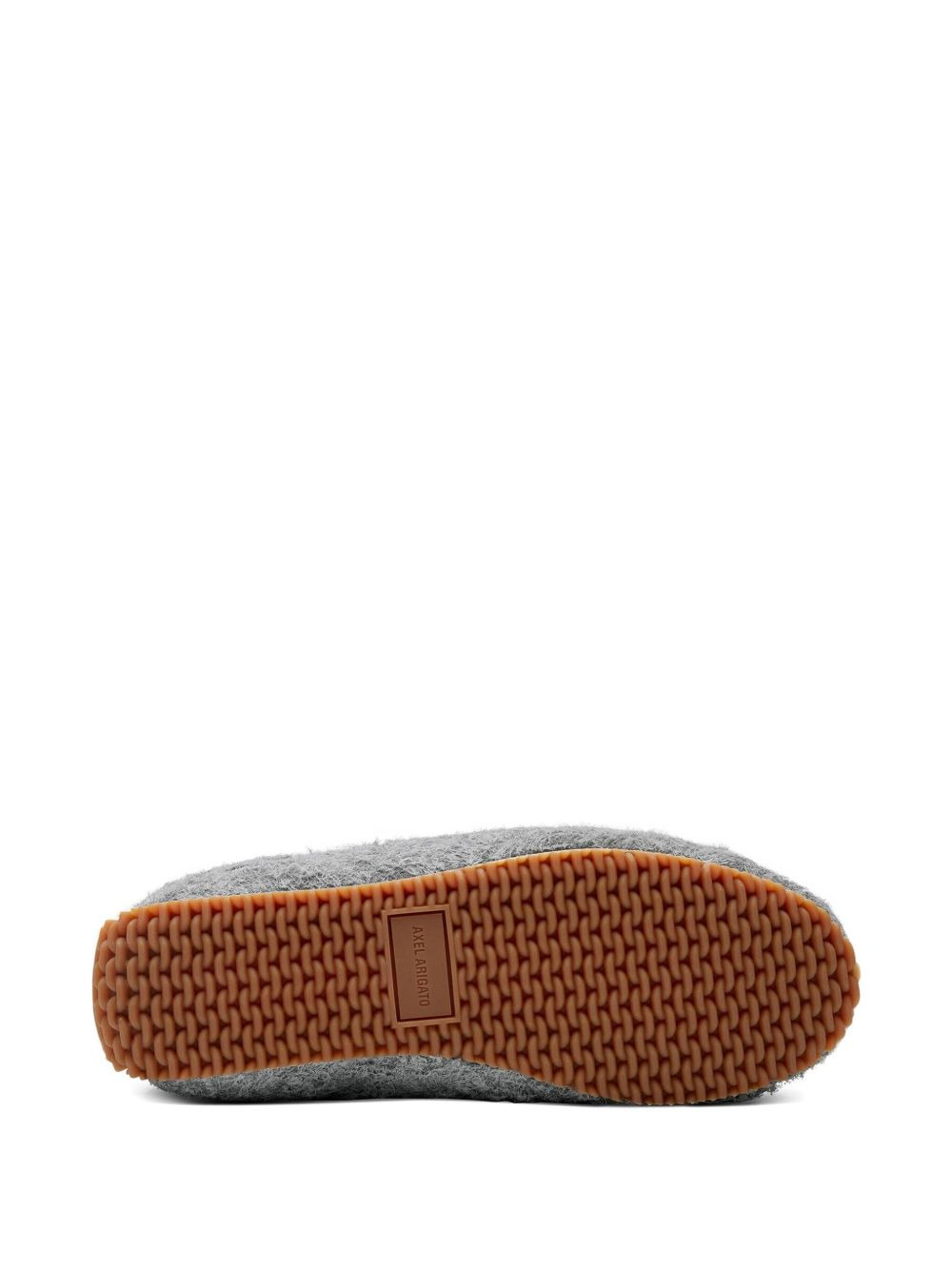 lace-up shaggy suede sneakers - 4