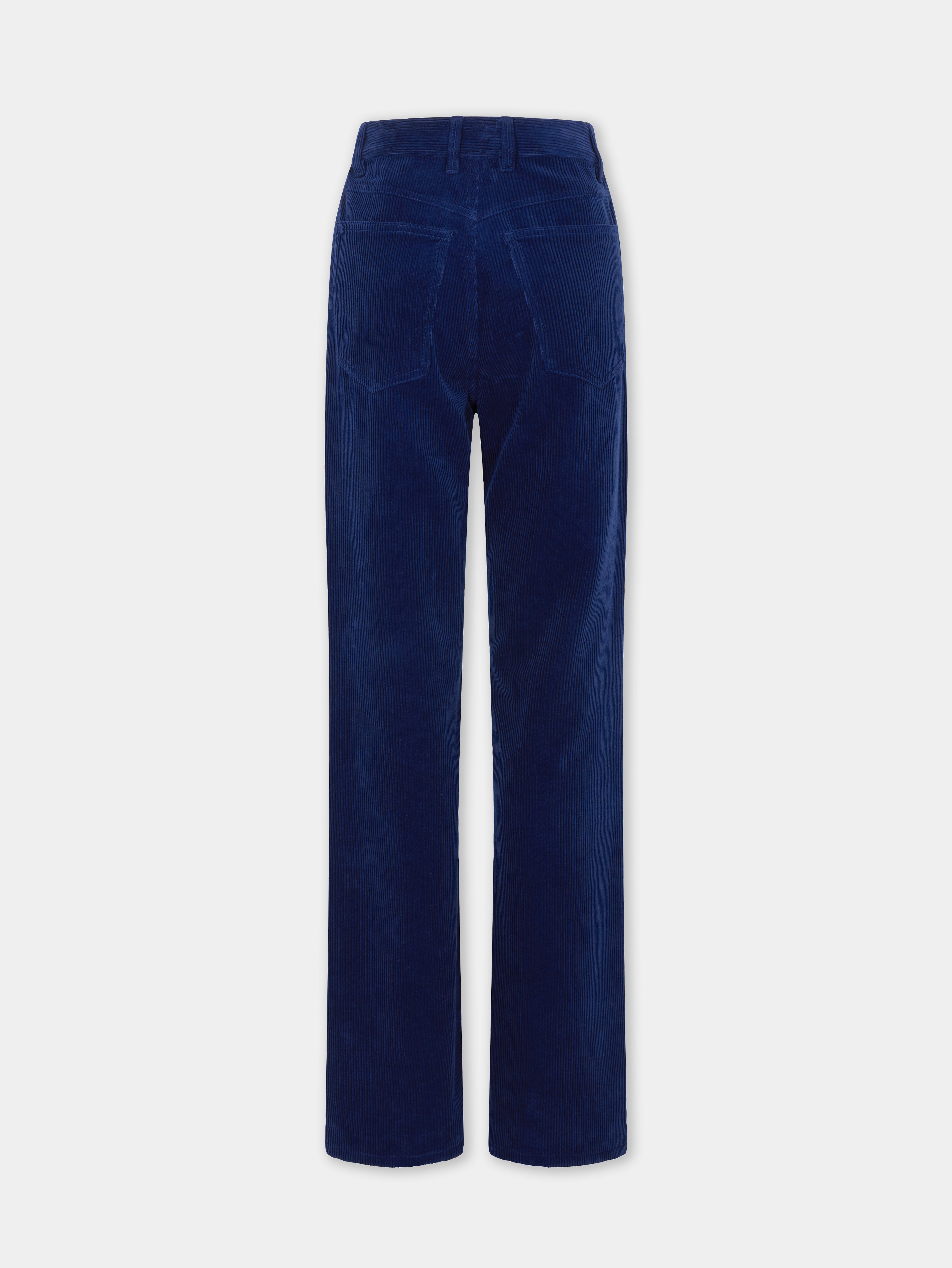 BAGGY PANTS IN VELVET WITH 1969 DISCS - 6