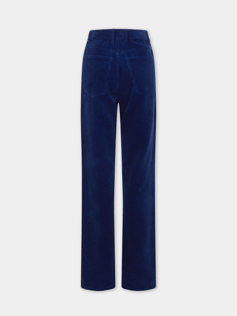 BAGGY PANTS IN VELVET WITH 1969 DISCS 6
