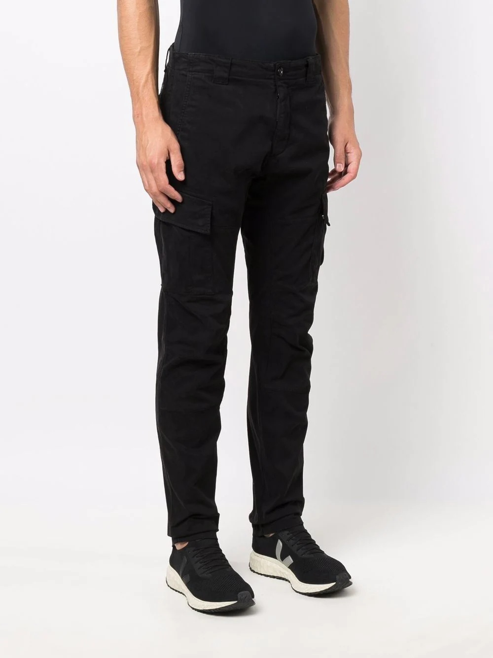 straight-leg cargo trousers - 3