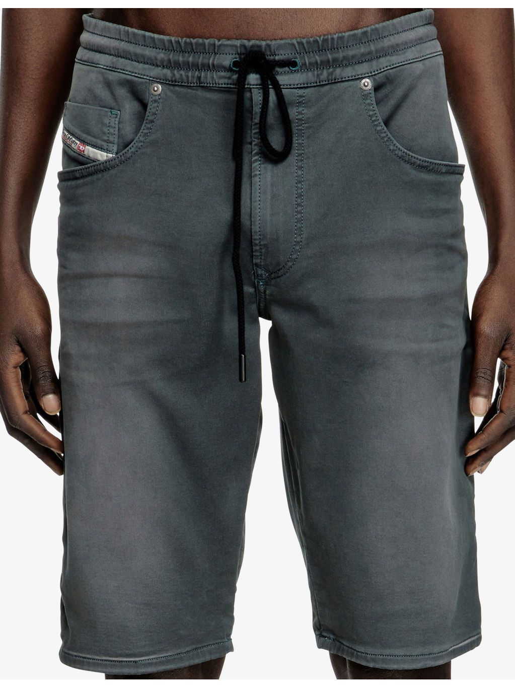 2030 D-Krooley Joog-Jeans Regular-Fit Stretch-Denim Shorts - 5