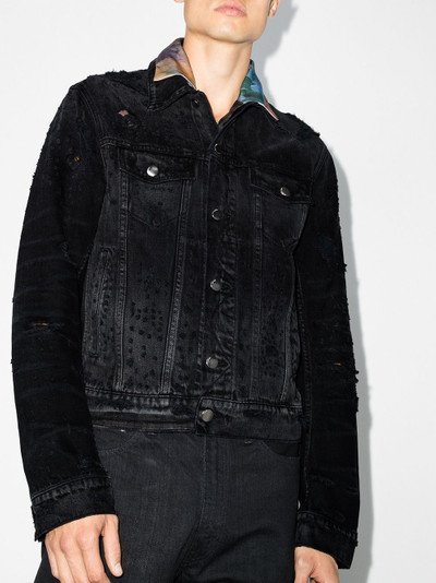 AMIRI Shotgun denim jacket outlook