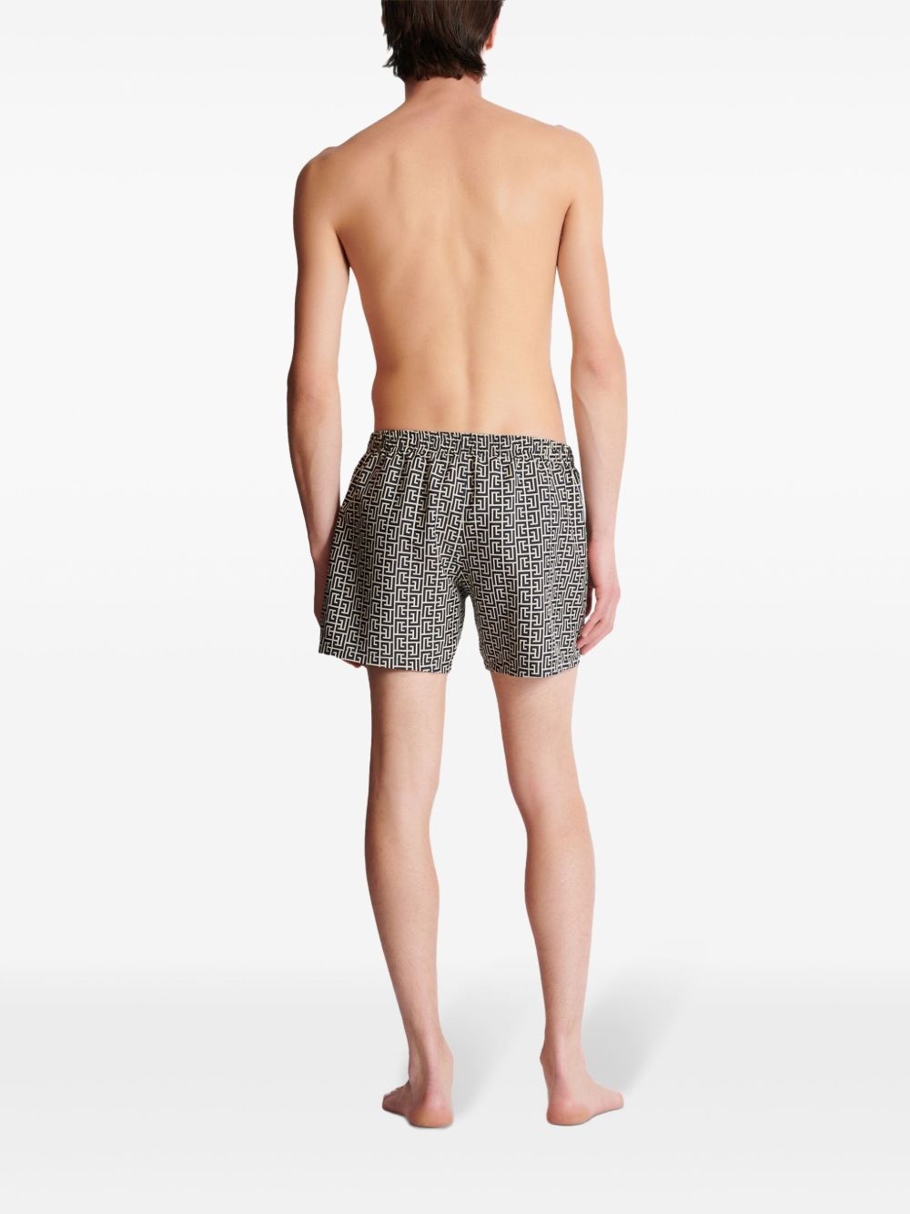 PB Labyrinth-print swim shorts - 5