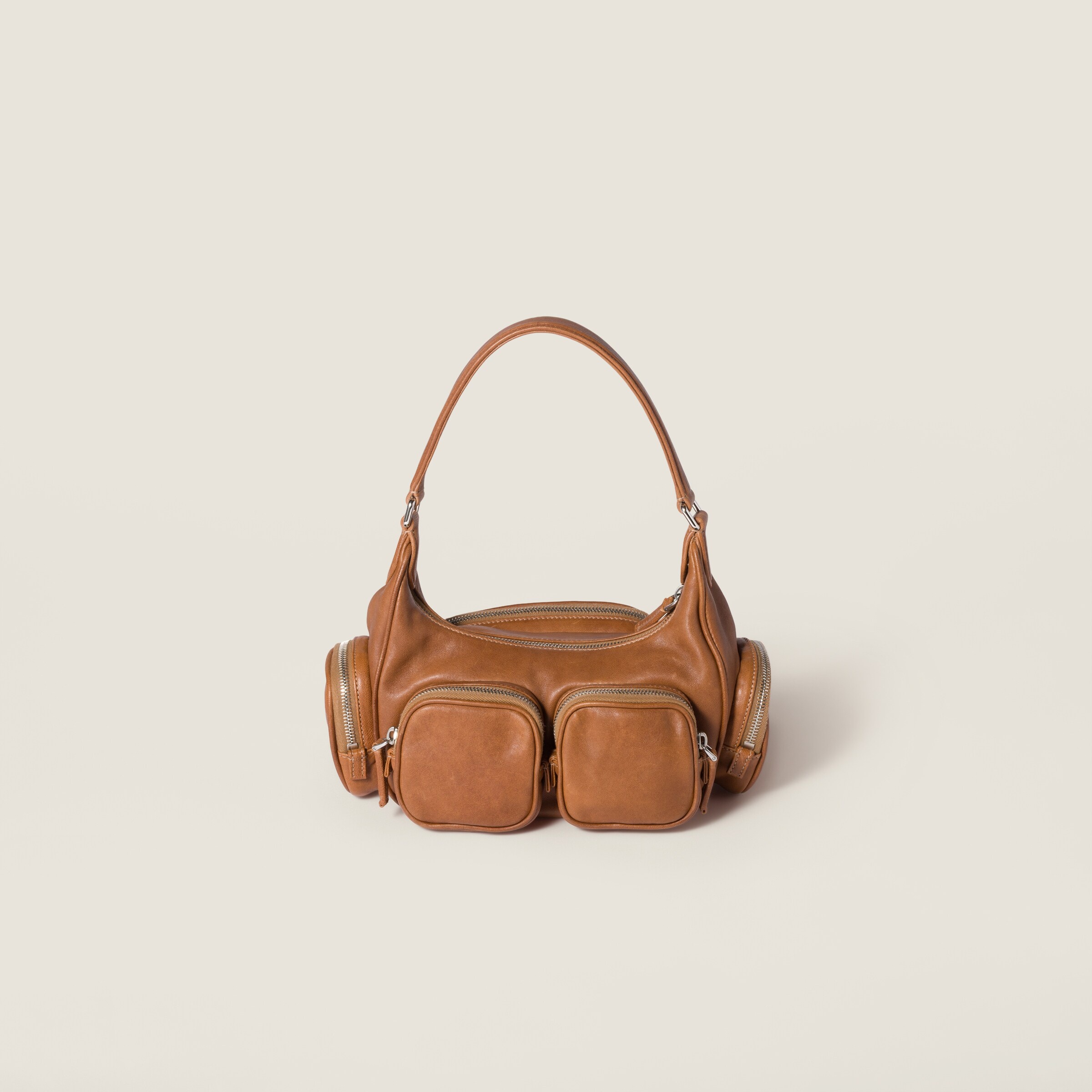 Pocket nappa leather bag - 4