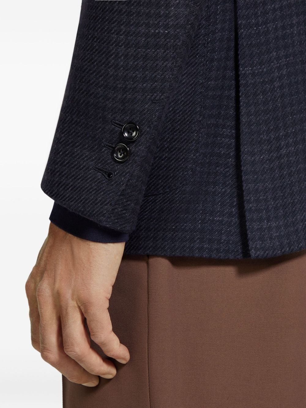 checked blazer - 5