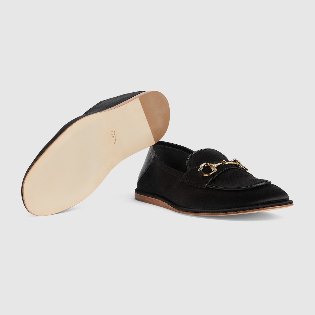 Women's Horsebit loafer with crystals - 7