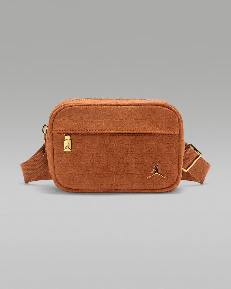 Jordan Suede Monogram Camera Bag (1.5L) 1