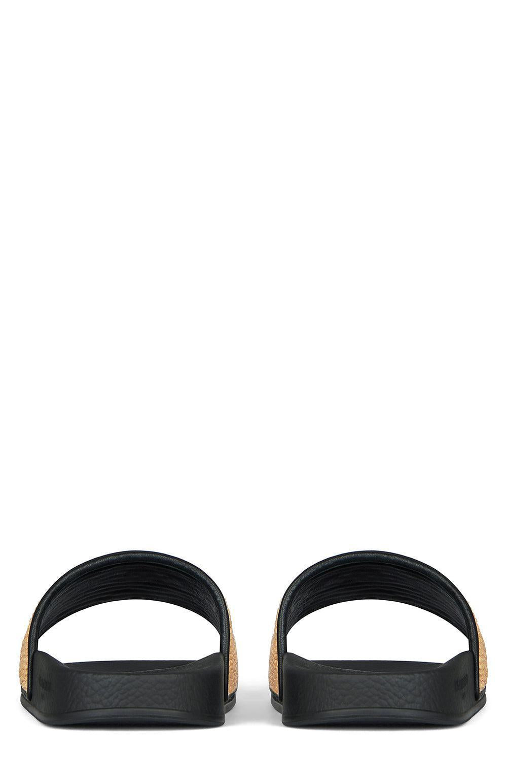Flat Slides - Raffia - 9