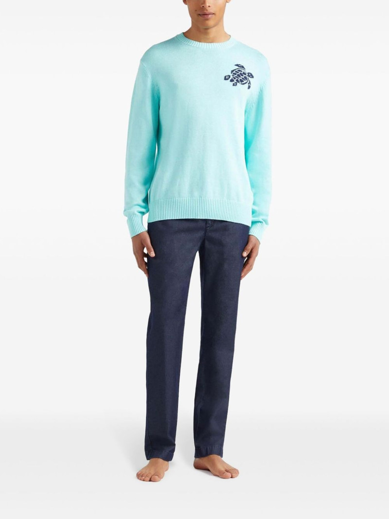 Vilebrequin embroidered-logo sweater outlook