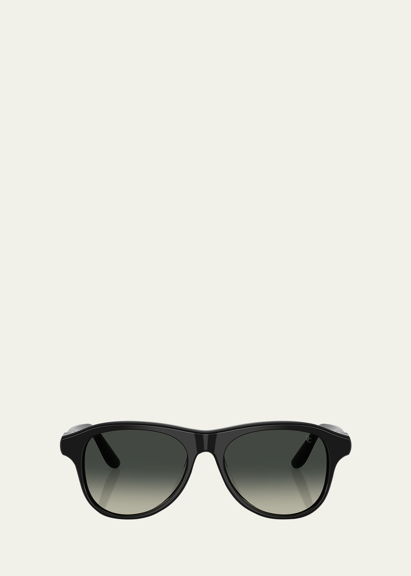 Acetate Round Sunglasses - 1