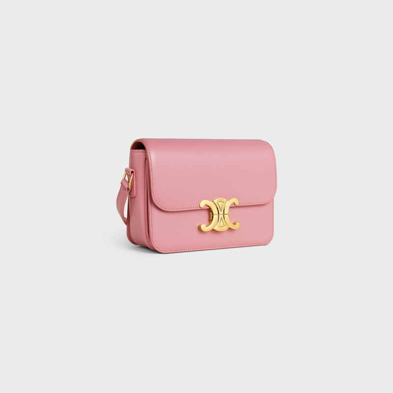 CELINE Teen Triomphe Bag in shiny calfskin outlook