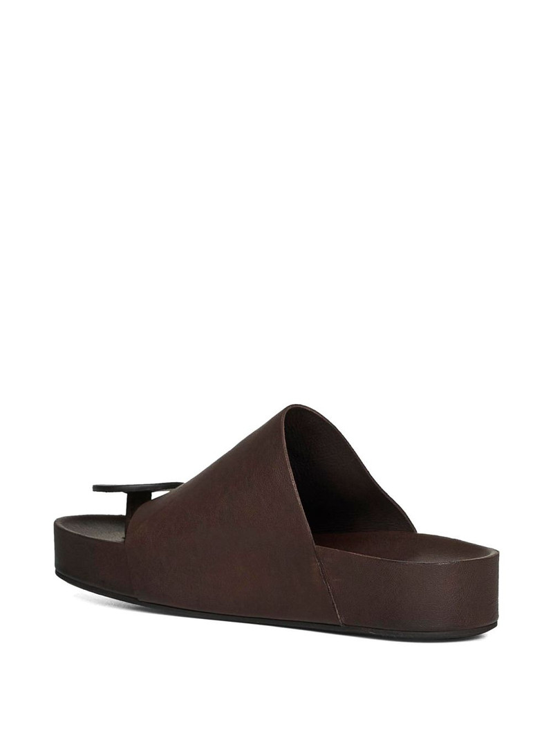leather flat sandals 3