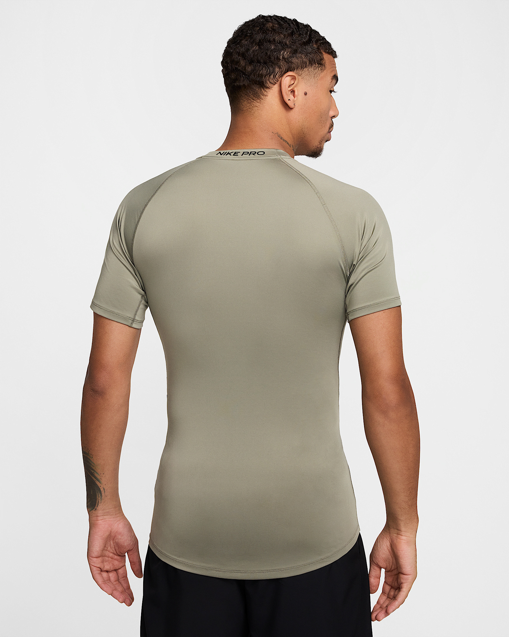 Nike Pro Men's Dri-FIT Tight Short-Sleeve Fitness Top - 2