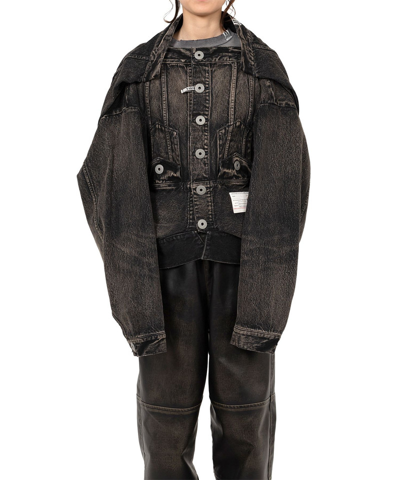 Reversed Front Denim Jacket 3