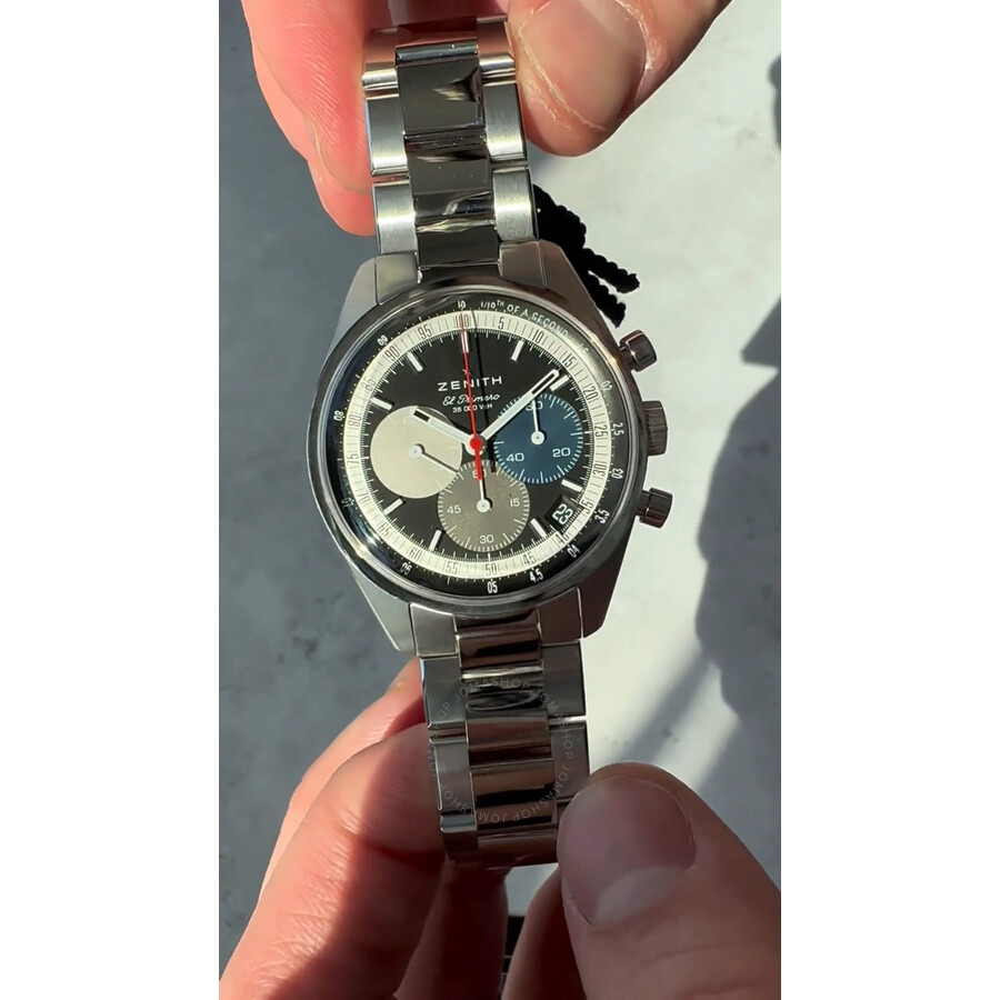 Zenith Chronomaster El Primero Chronograph Automatic Black Dial Men's Watch 03.3200.3600/22.M3200 - 4