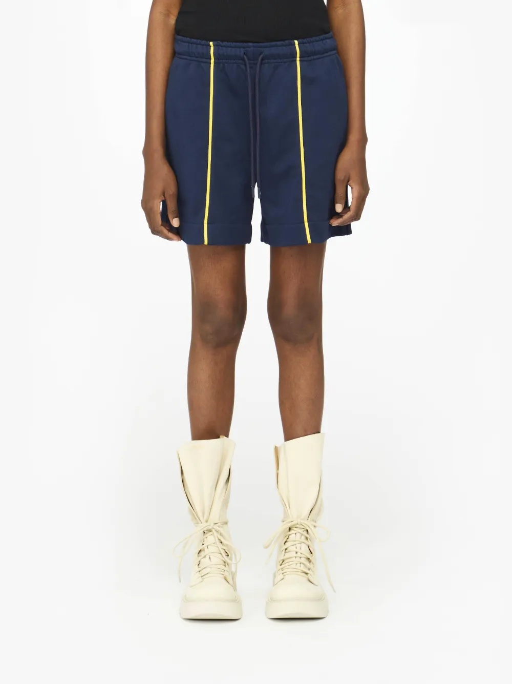 CONTRAST SEAM SHORTS - 2