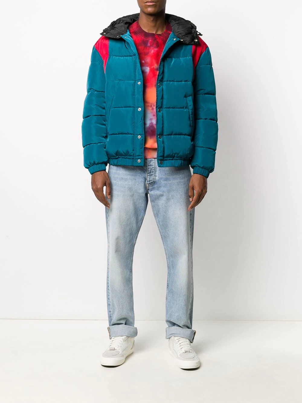 layered puffer jacket - 6