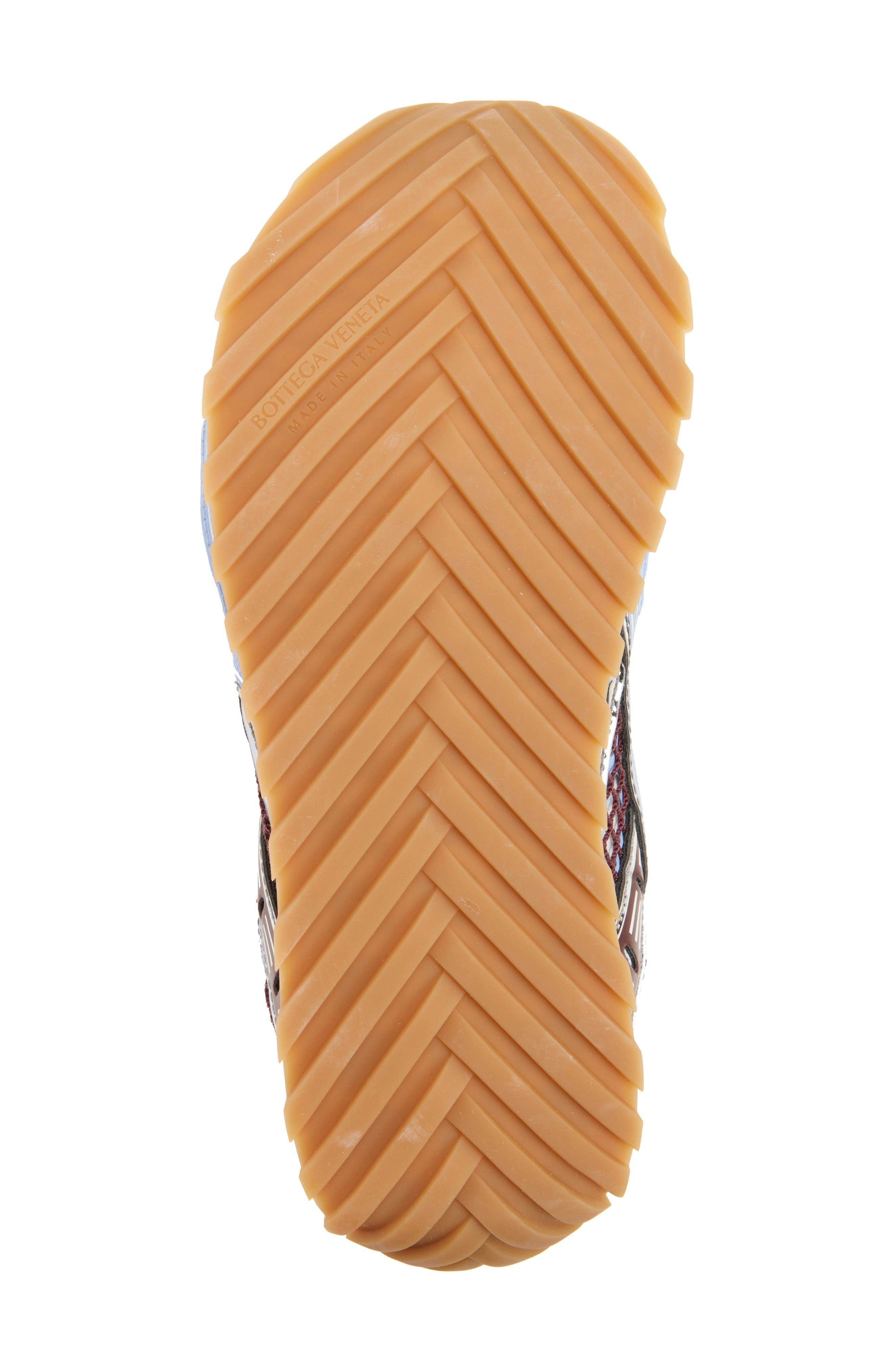 Bottega Veneta Orbit Low Top Sneaker in 4766 Blu Bell/Barolo at Nordstrom - 6