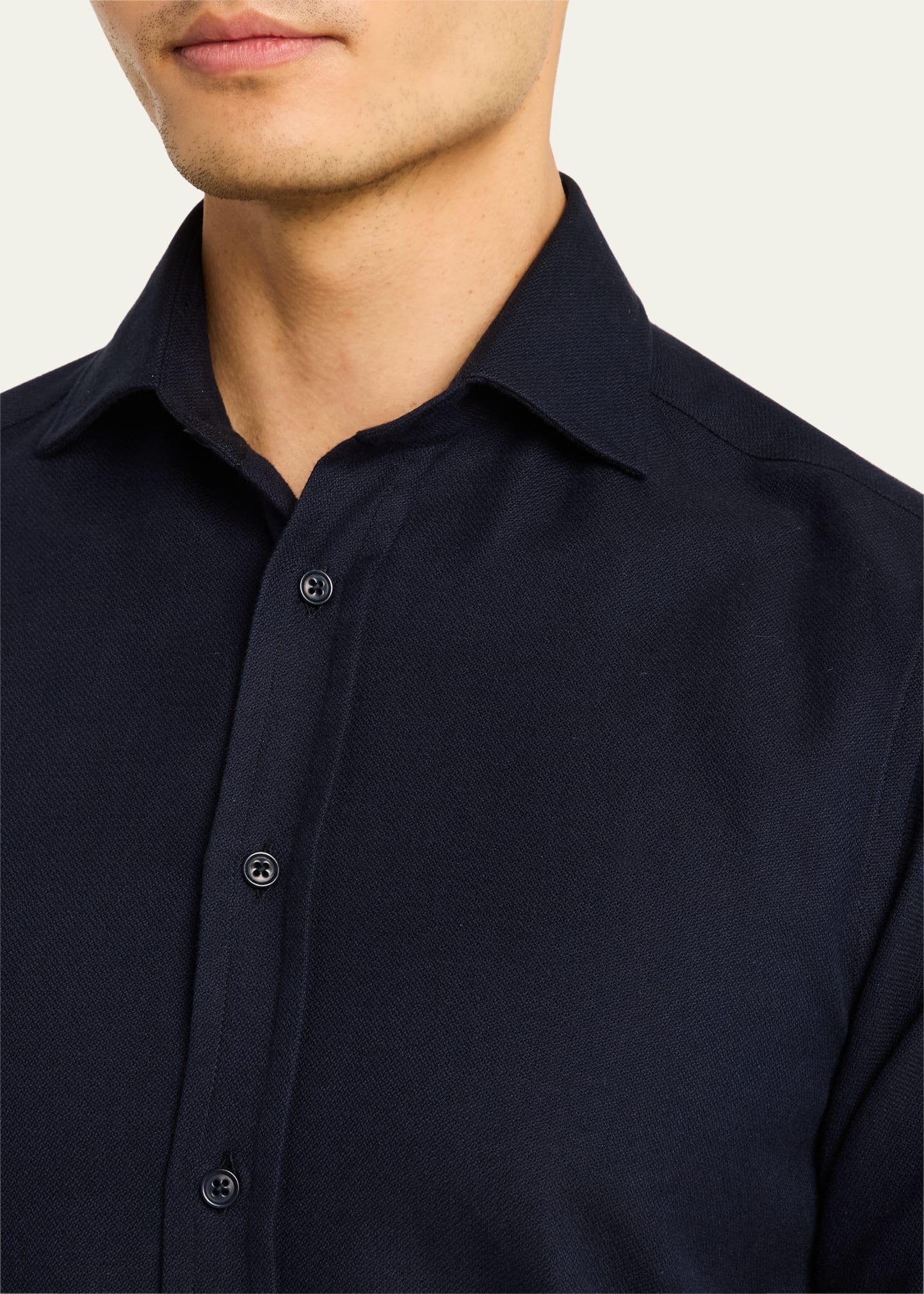 Men's Aston Textured Sport Shirt - 5