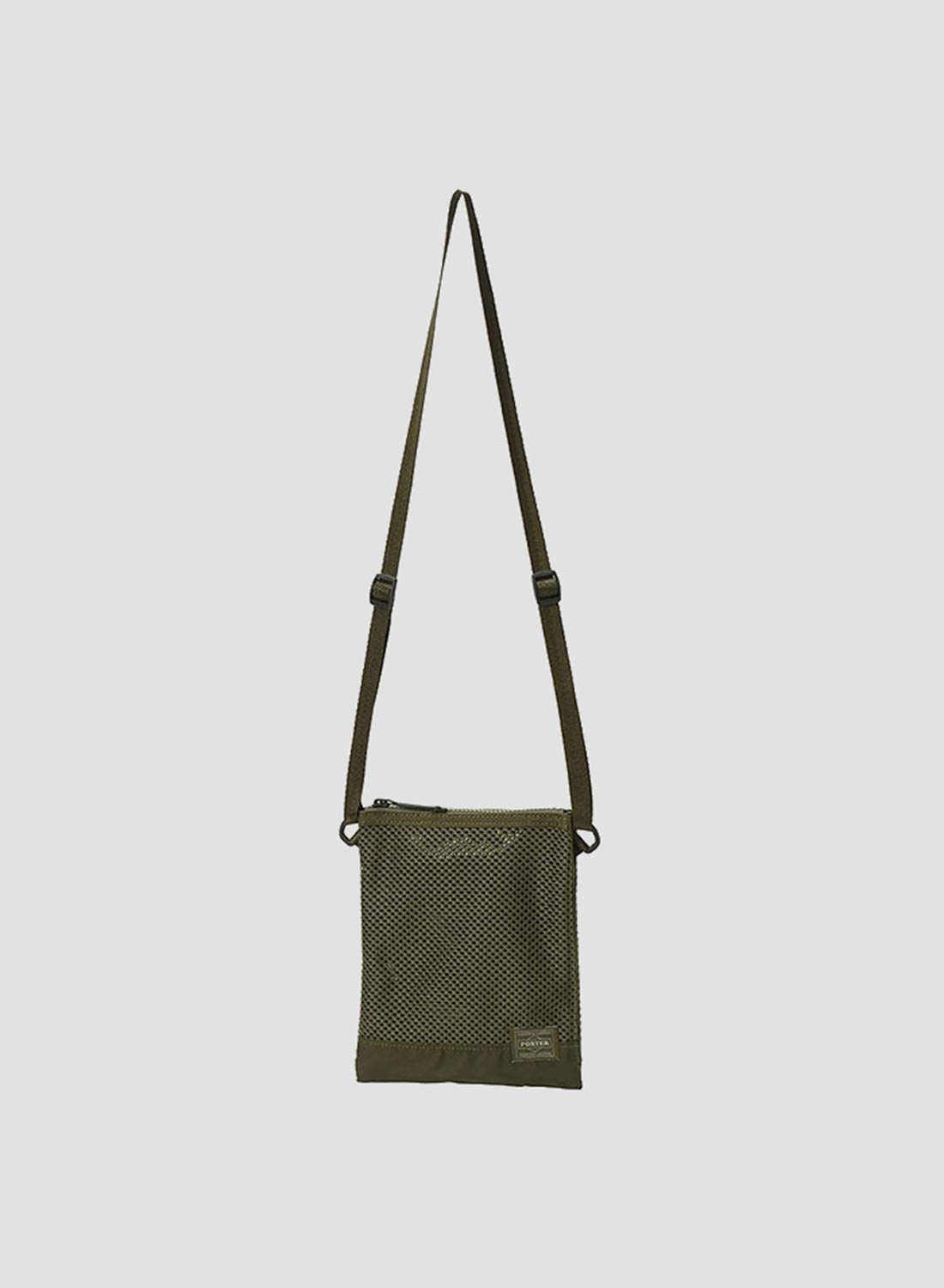 Porter-Yoshida & Co Screen Sacoche Small in Khaki - 1