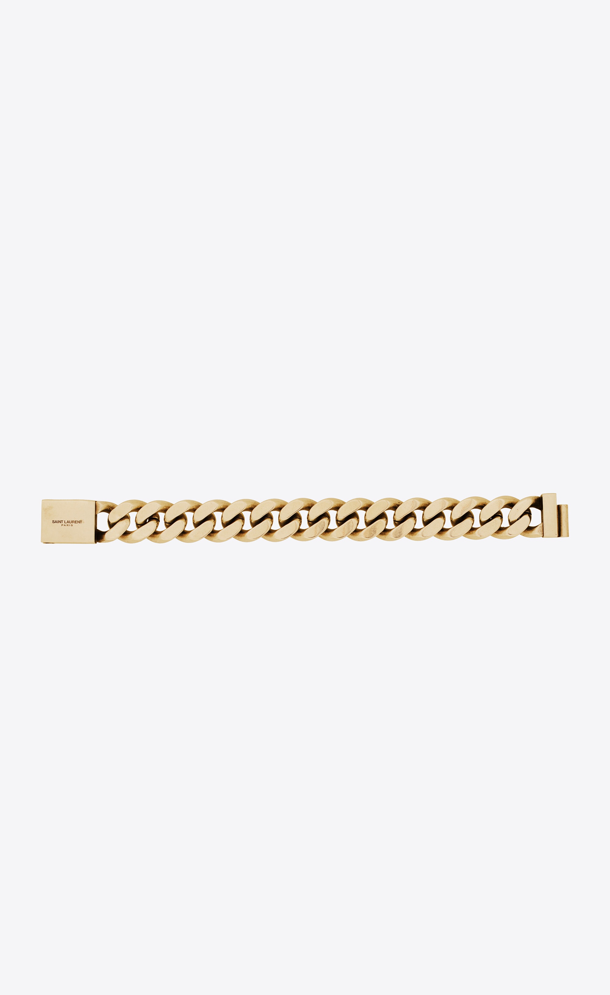 two-tone chain bracelet in metal - 4