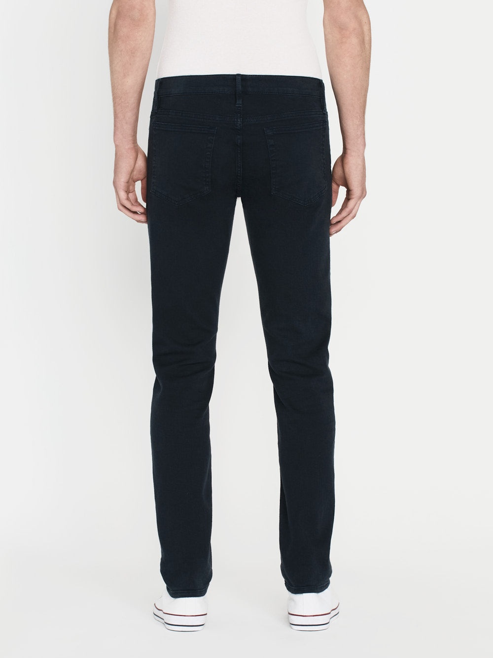 L'Homme Slim Twill in Garage Navy - 5