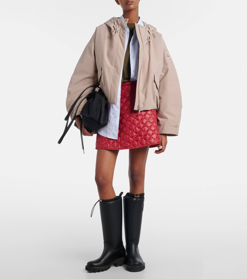 Moncler Cropped down jacket outlook