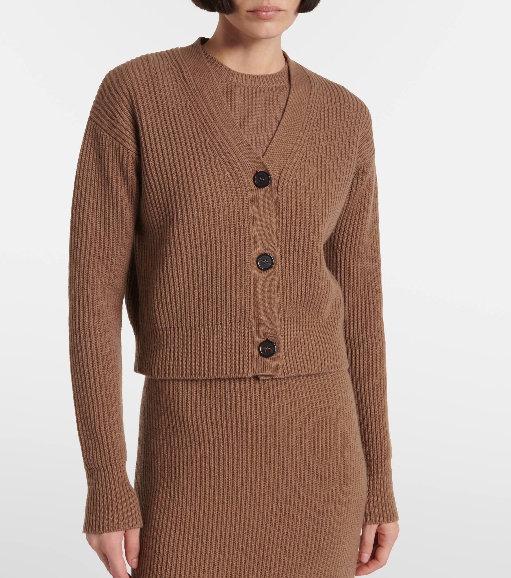 Estri wool and cashmere cardigan - 4